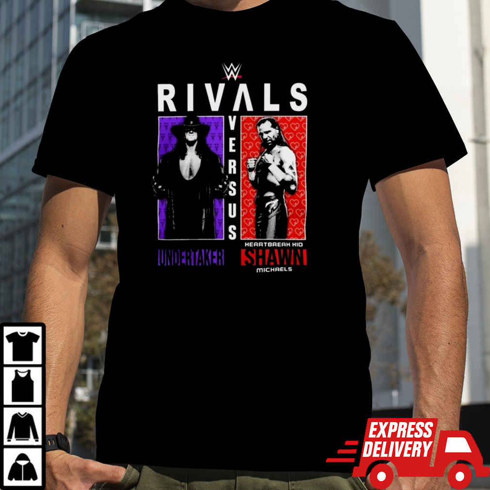 The Undertaker vs. Shawn Michaels Rivals Shirt