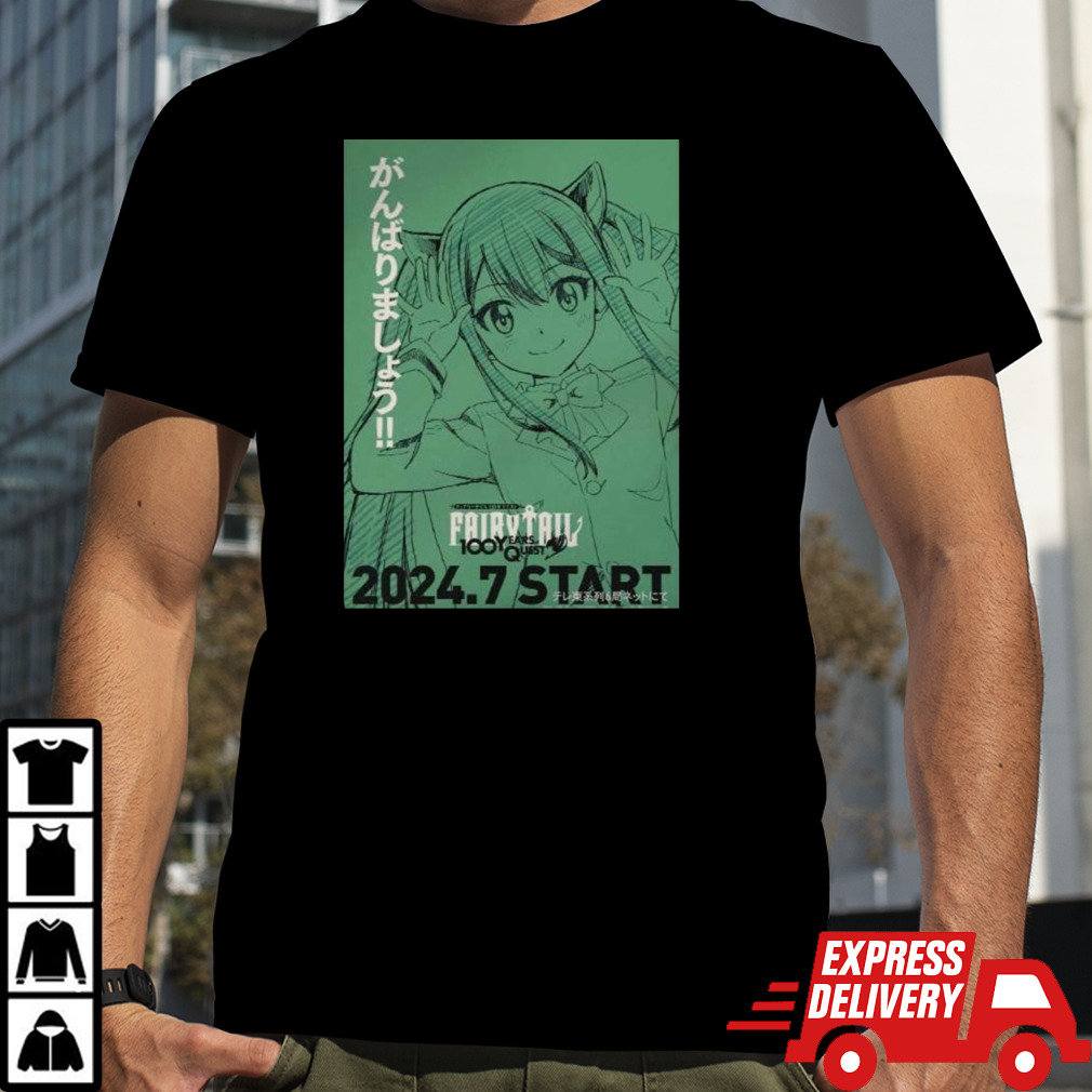 Wendy Marvell Fairy Tail 100 Years Quest Tv Anime T-shirt