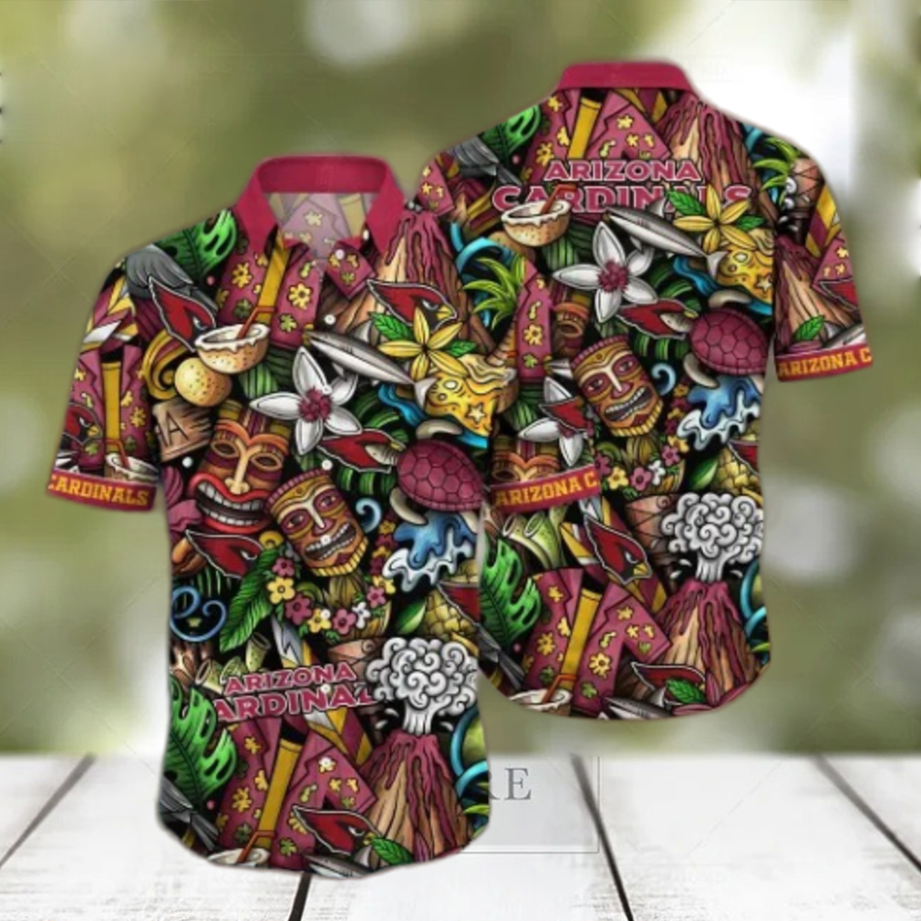 Arizona Cardinals NFL Flower Hawaii Shirt And Tshirt For Fans