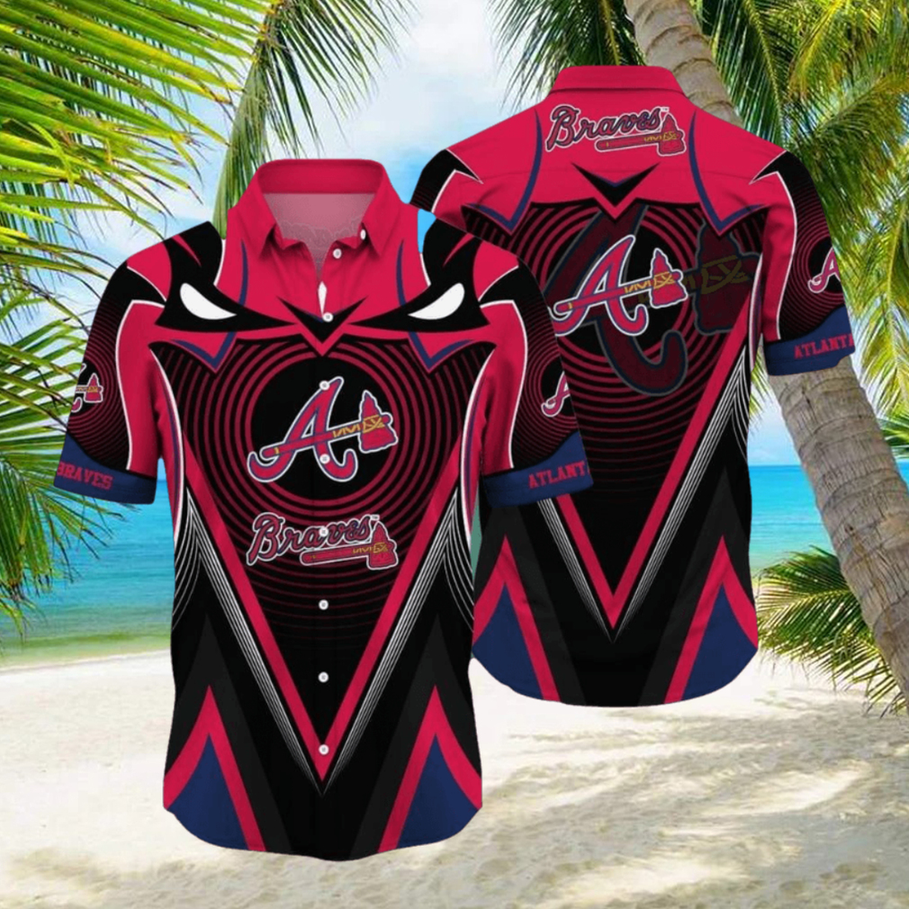 Atlanta Braves MLB Paradise 3D Hawaiian Shirt For Men Women