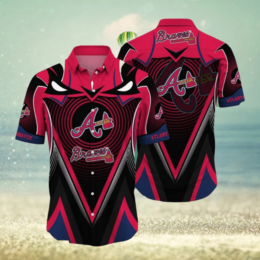 Atlanta Braves MLB Paradise AOP Hawaiian Shirt Men And Women Gift