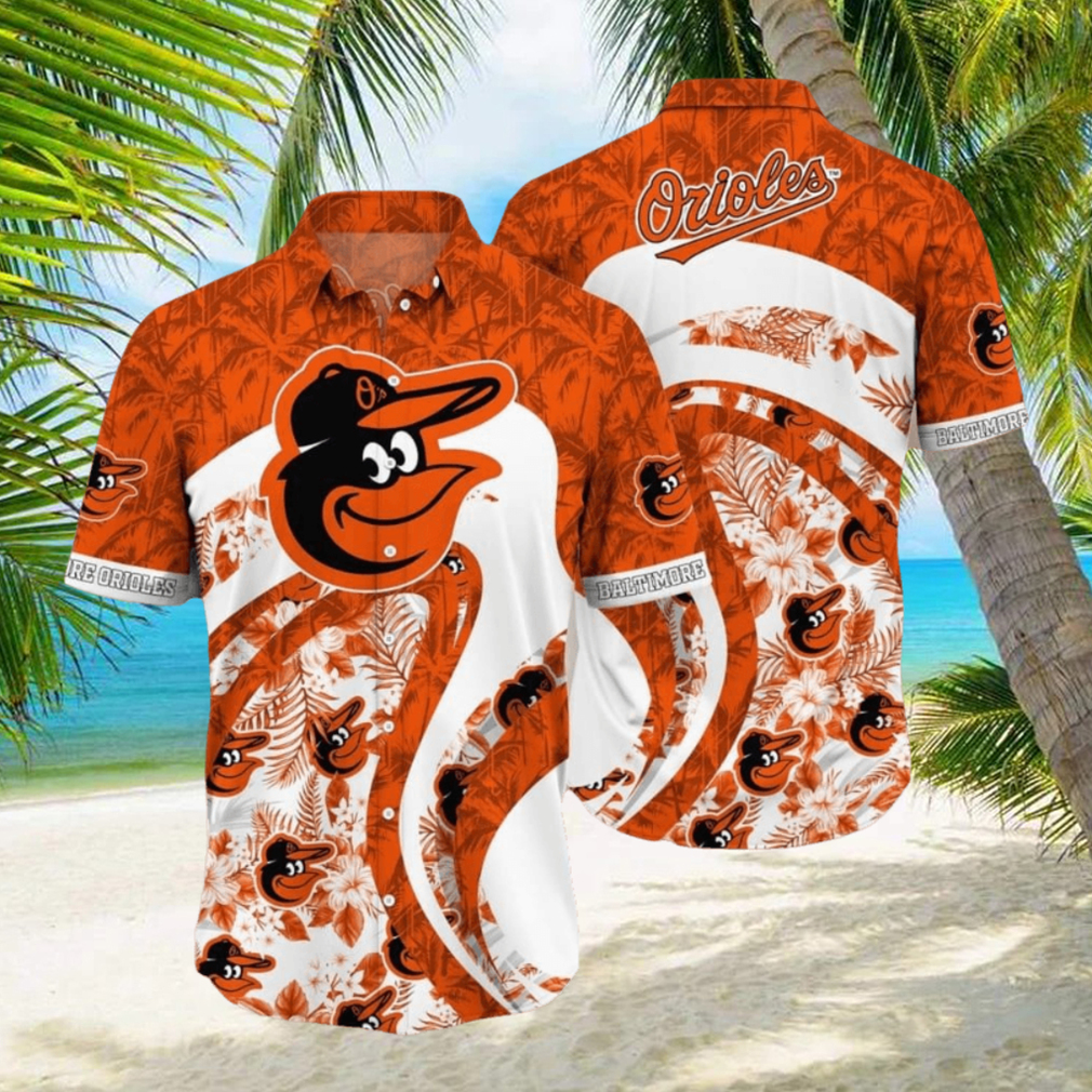 Baltimore Orioles MLB Casual 3D Hawaiian Shirt For Men Women