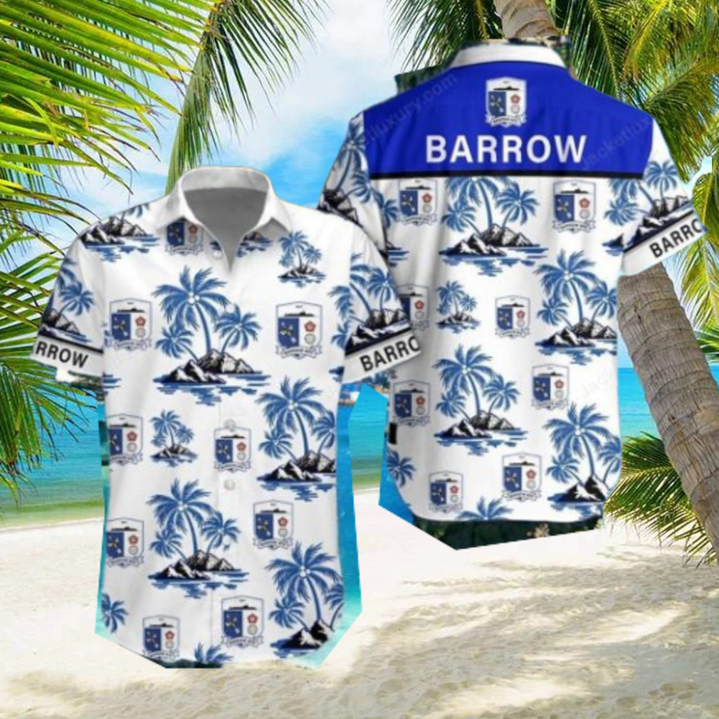 Barrow AFC Button Up Shirt Hawaiian Shirt Impressive Gift