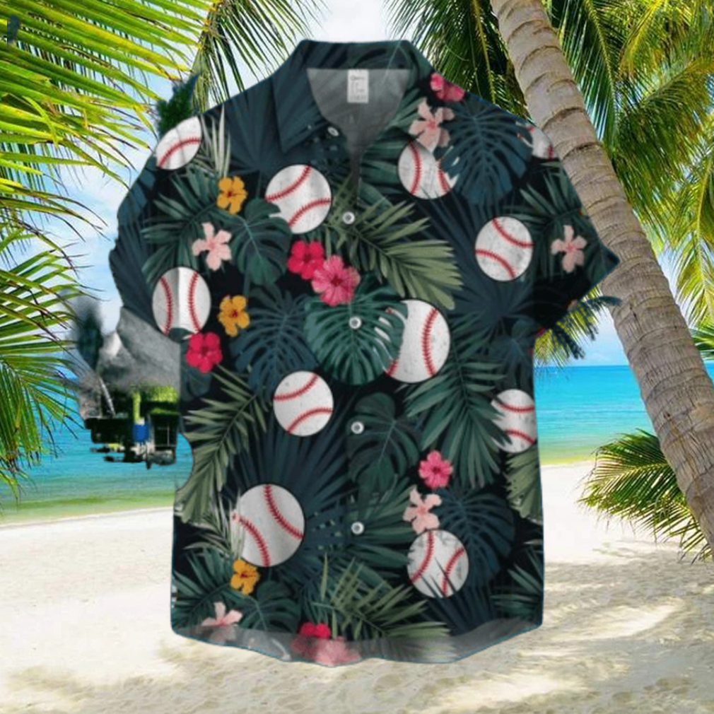 Baseball Pattern Hawaiian Shirt Impressive Gift