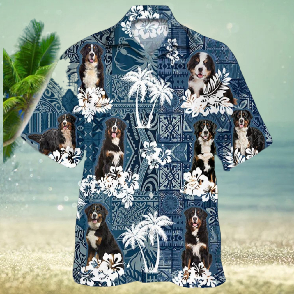 Bernese Mountain Dog Hawaiian Shirt Animals Lover Gift Beach