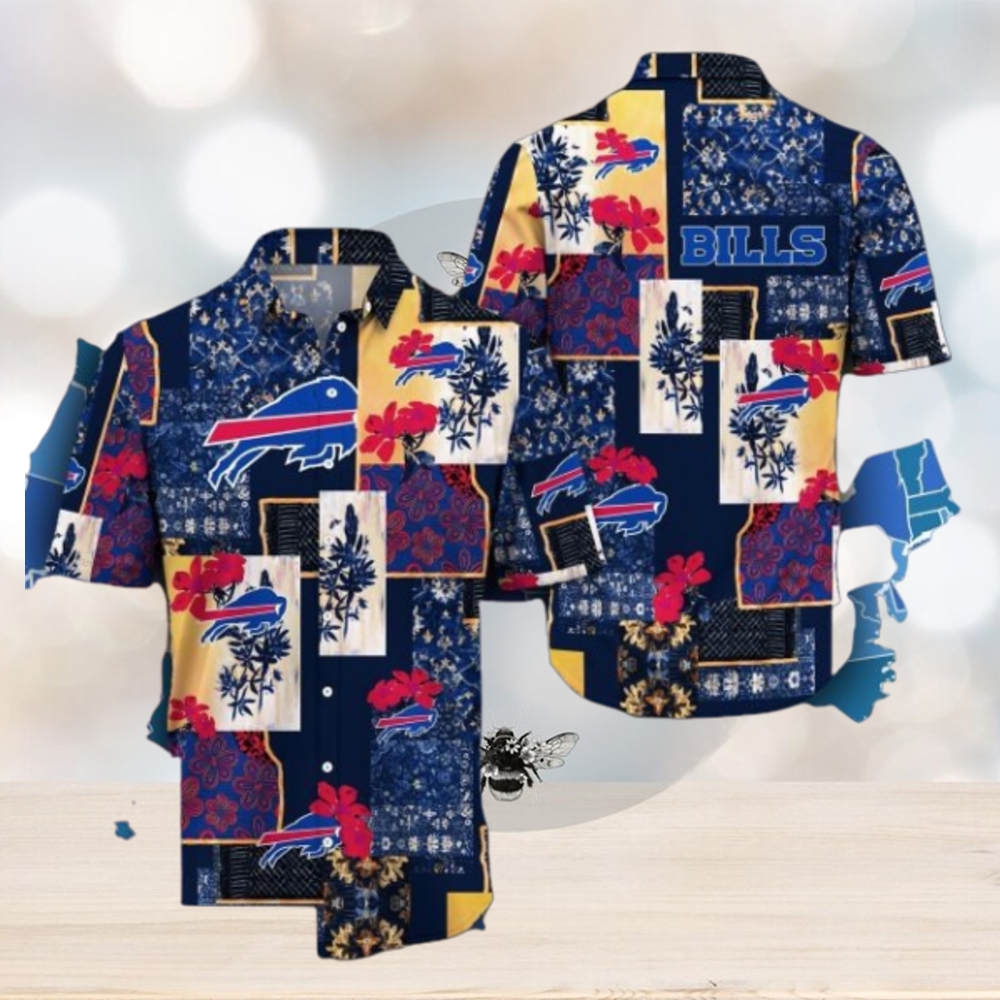 Buffalo Bills Maps Teams New Arrivals Hawaiian Shirt Gift Men And Women