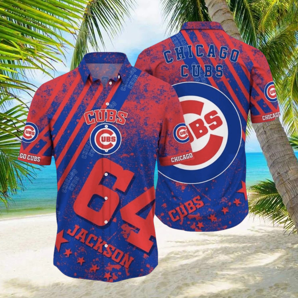 Chicago Cubs MLB Custom Number And Name Traditional 3D Hawaiian Shirt For Men Women