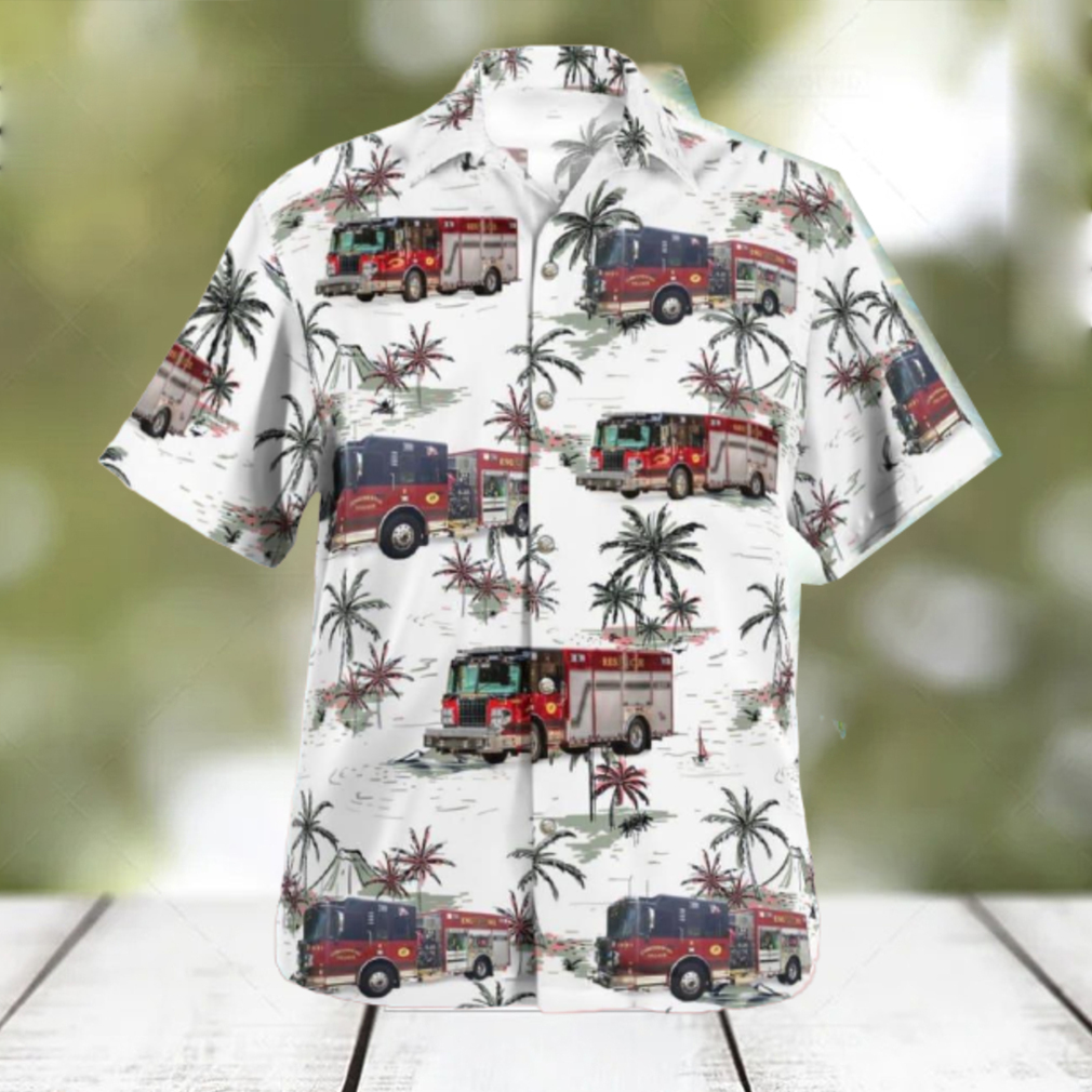 Continental Village Vol. Fire Department Garrison New York Hawaiian Shirt