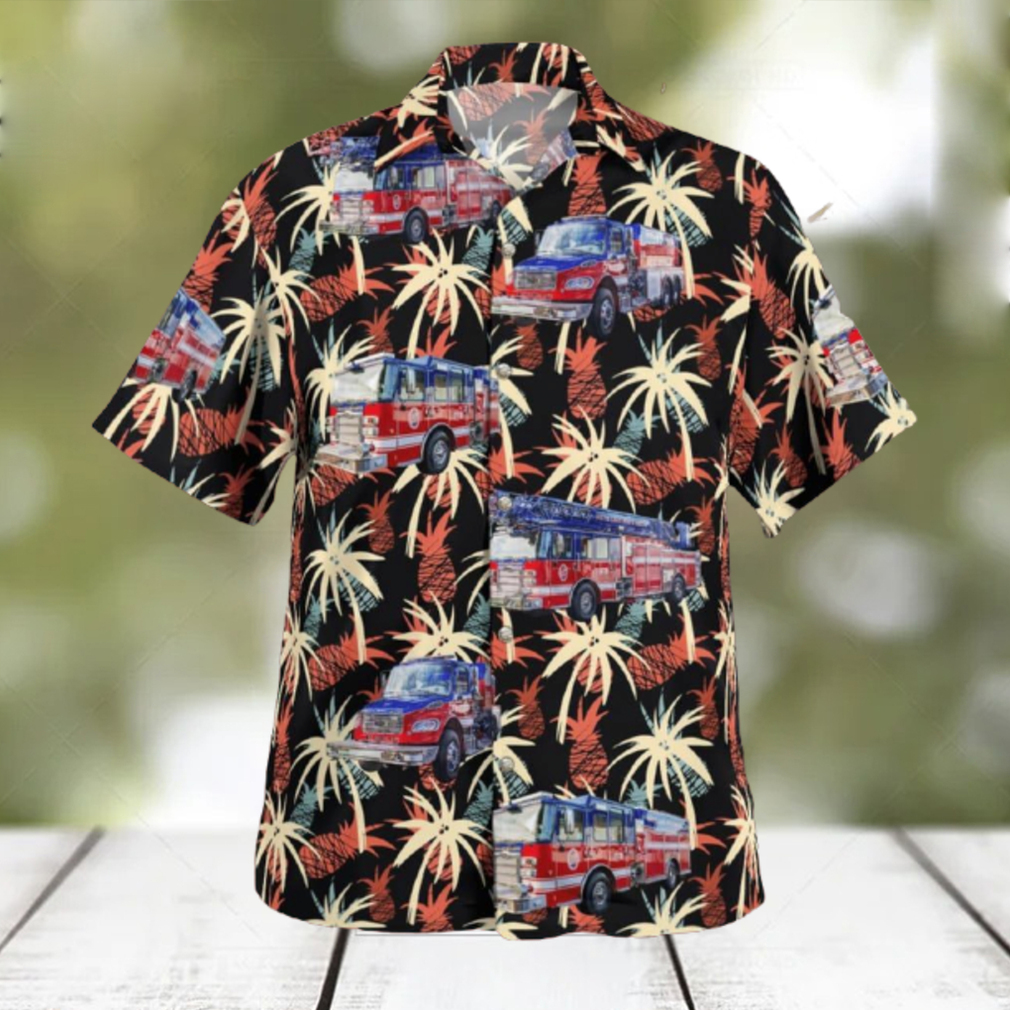 Cottage Grove Oregon South Lane County Fire & Rescue Station 2 1 Hawaiian Shirt