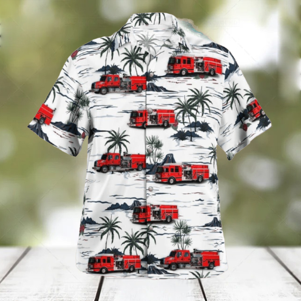 Cushing Oklahoma Cushing Fire Department Hawaiian Shirt