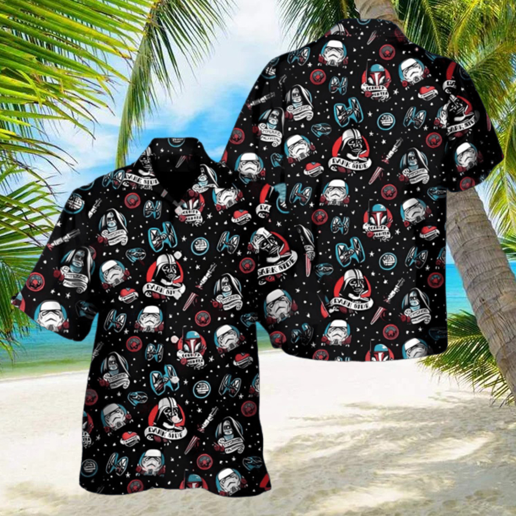 Dark Side Star Wars Black 2024 Trending Hawaiian Shirt