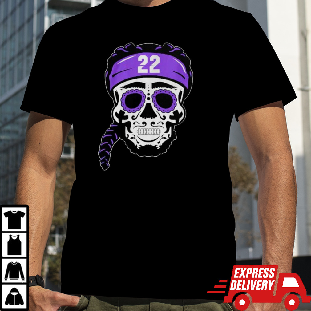 Derrick Henry Baltimore Sugar Skull shirt