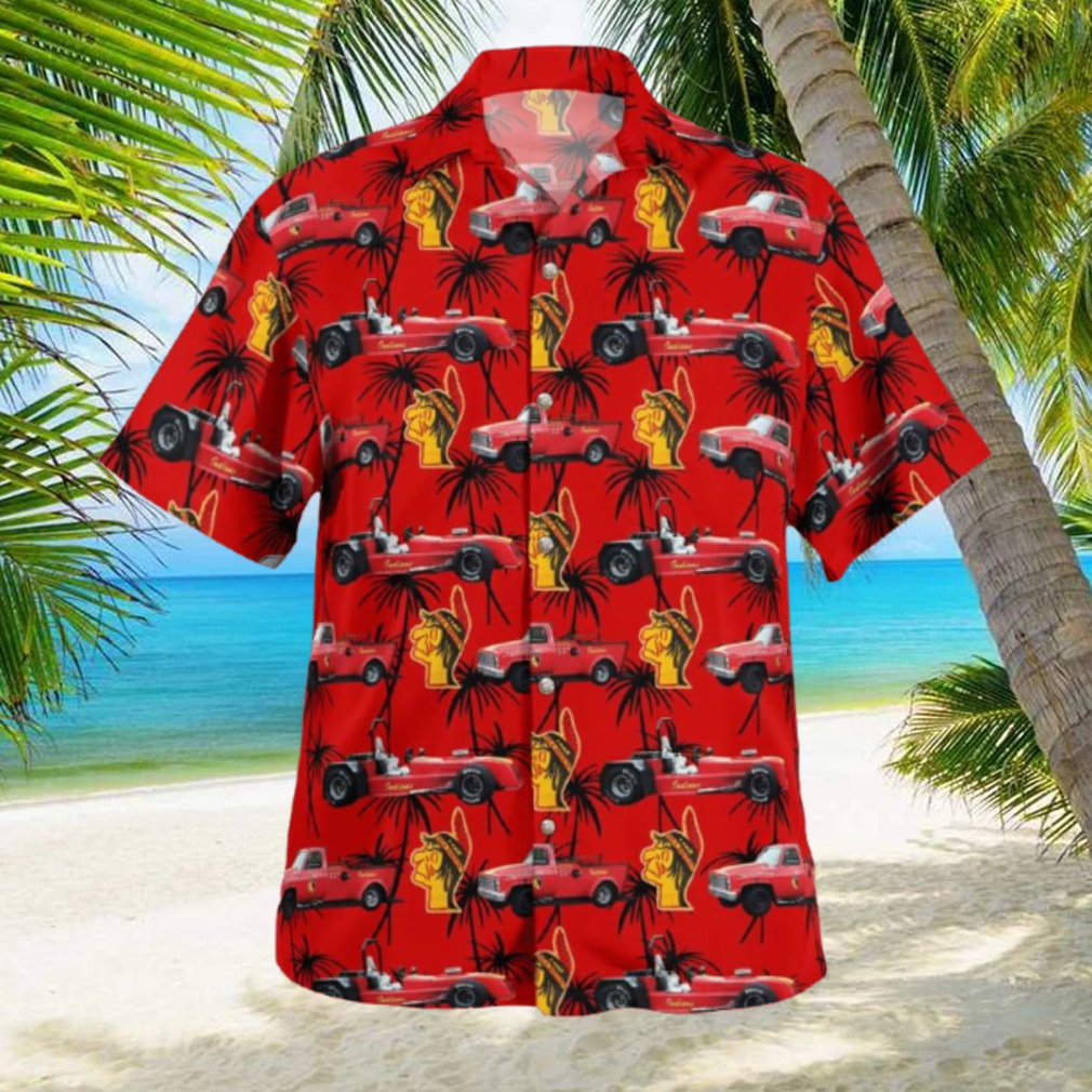 Drill Team Trucks Hawaiian Shirt Luxury Gift Beach