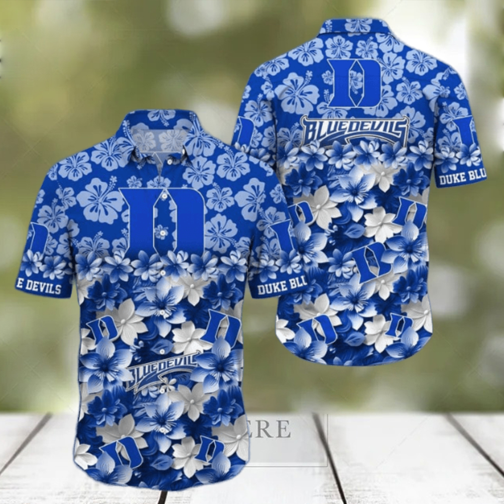 Duke Blue Devils NCAA2 Hawaiian Shirt Trending Summer