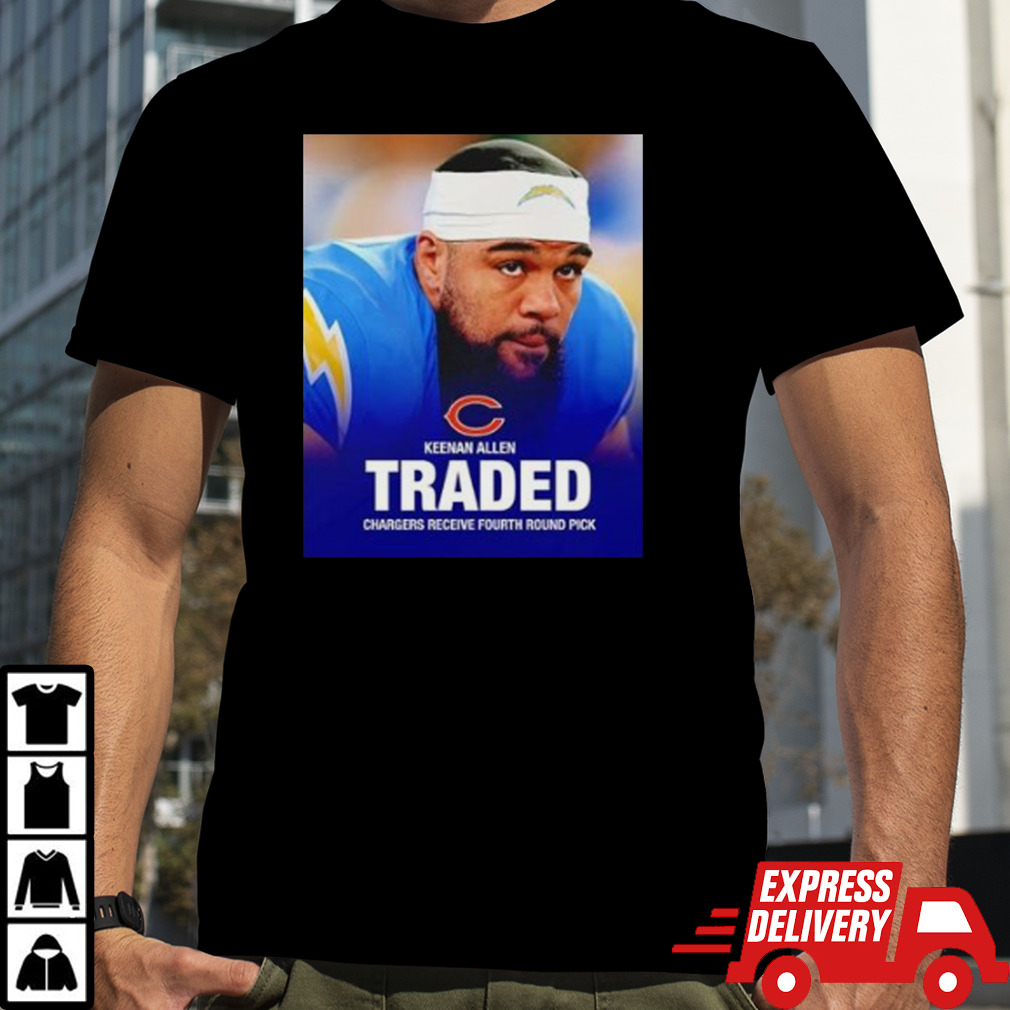 Los Angeles Chargers Keenan Allen traded to Chicago Bears shirt