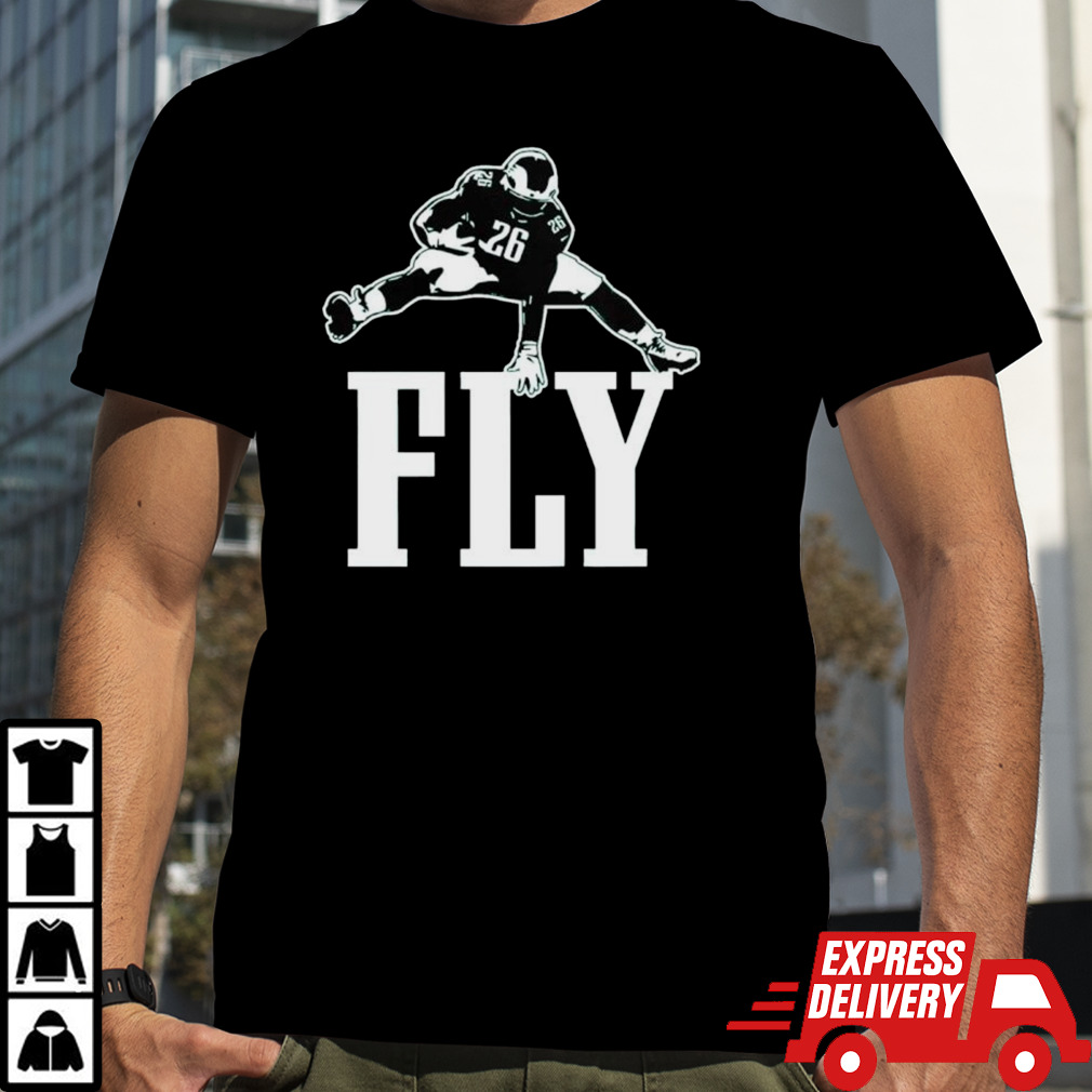 Miles Sanders Philadelphia Eagles Flyquon shirt