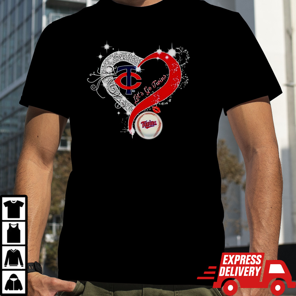 Minnesota Twins let’s go Twins heart shirt