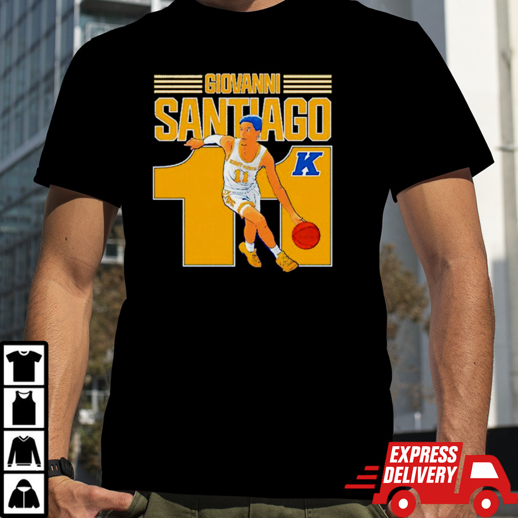 NCAA Men’s Basketball Giovanni Santiago Individual Caricature shirt