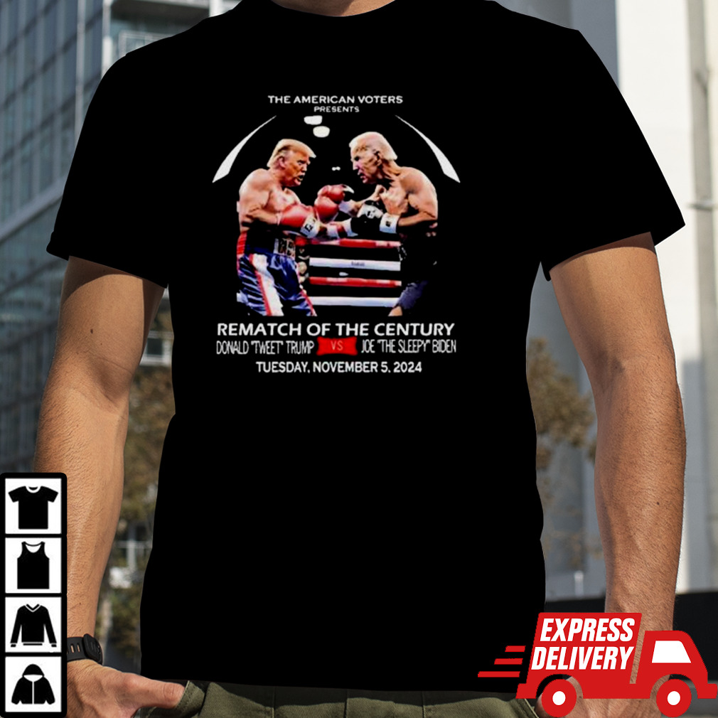 Official Trump Vs Biden Boxing Rematch Of The Century Shirt