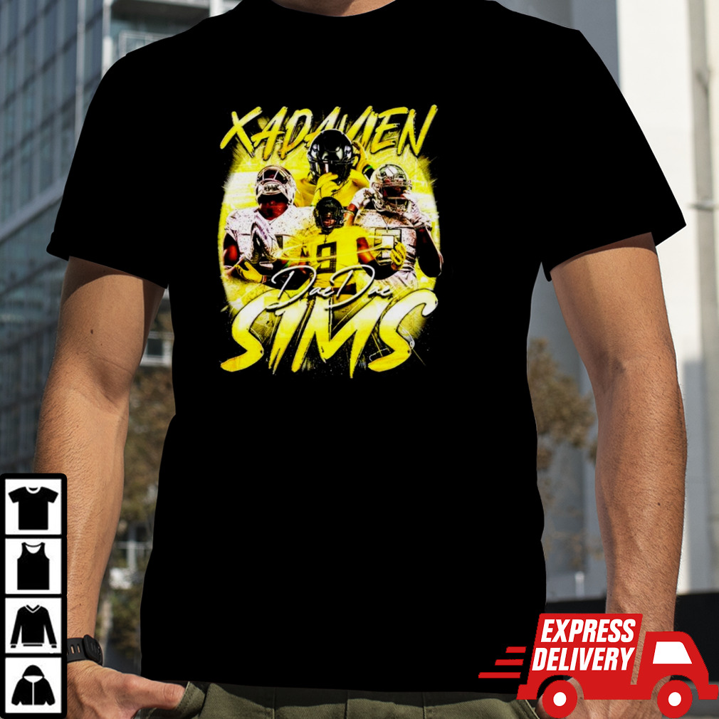 Oregon Ducks football 9 Xadavien Sims Dae Dae shirt