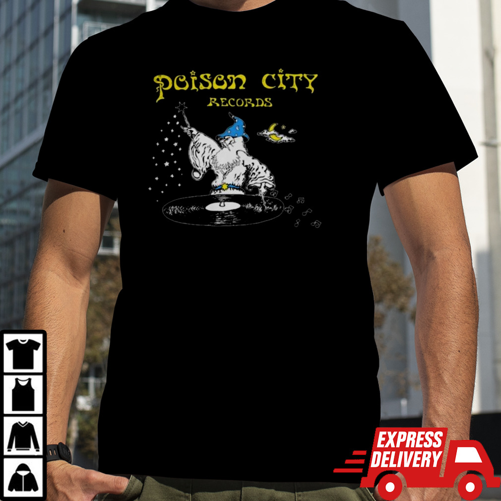 Poison City Records Wizard Shirt