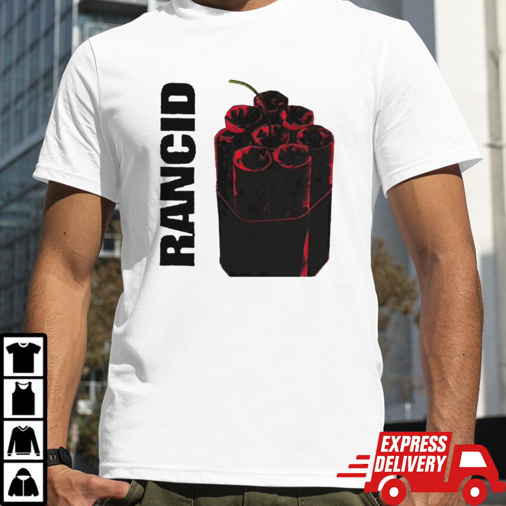 Rancid fire-cracker shirt