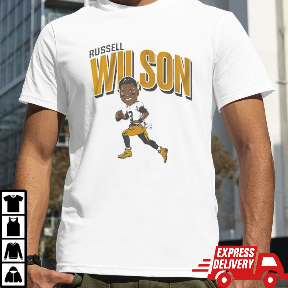 Russell Wilson Pittsburgh Caricature Shirt