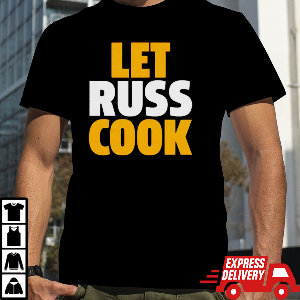 Russell Wilson Pittsburgh Pirates let russ cook shirt