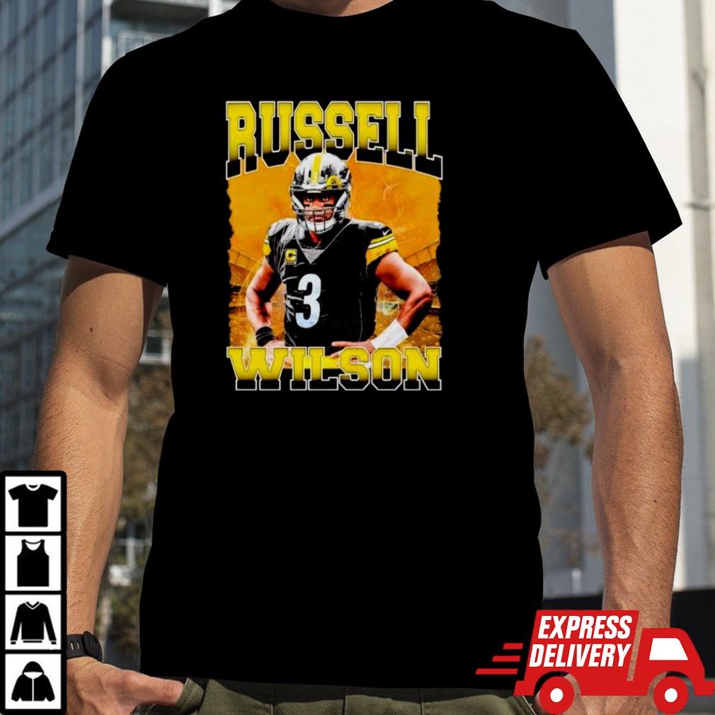 Russell Wilson Pittsburgh Steelers vintage shirt