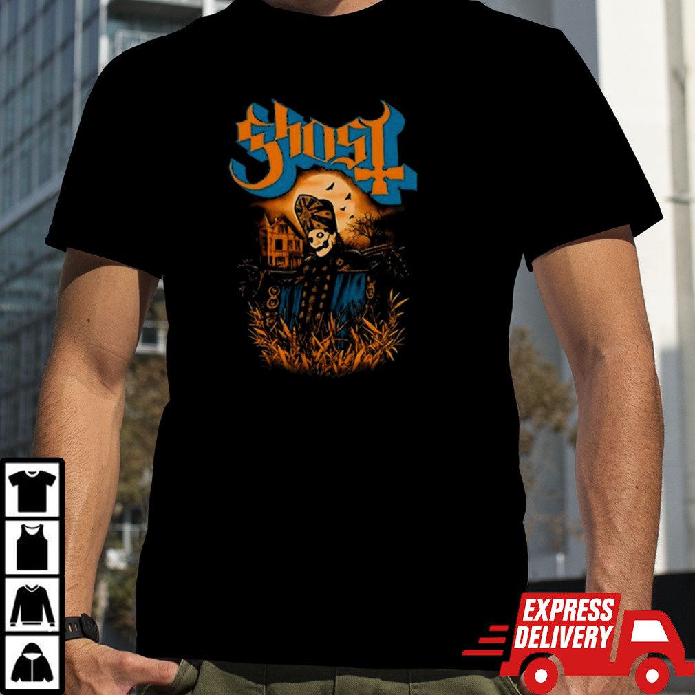 The Band Ghost Scarecrow Halloween 2024 Shirt