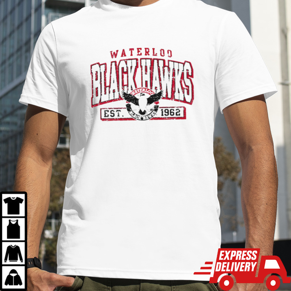 Waterloo Blackhawks hockey est 1962 shirt