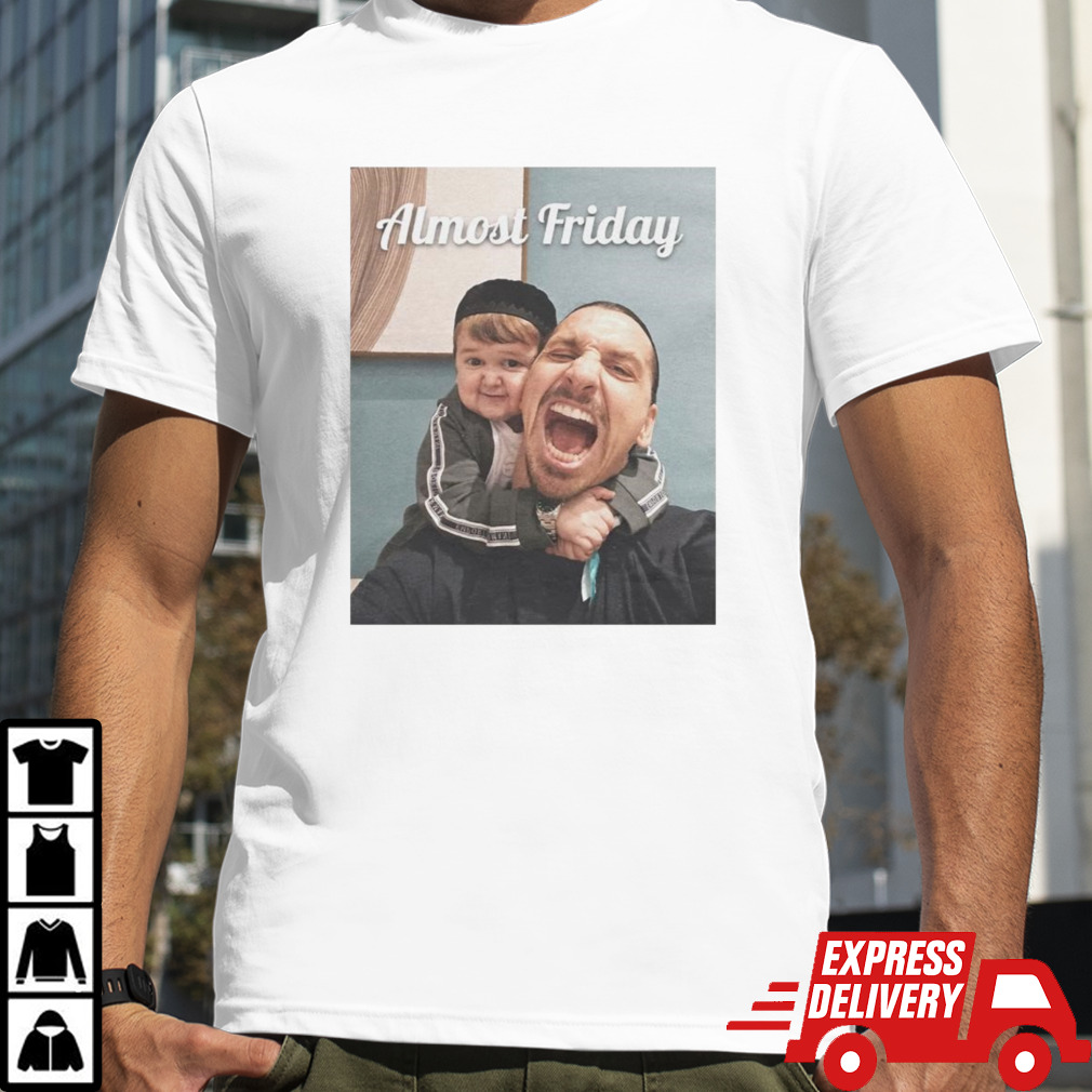 Zlatan Ibrahimovic and Hasbulla Magomedov almost friday shirt