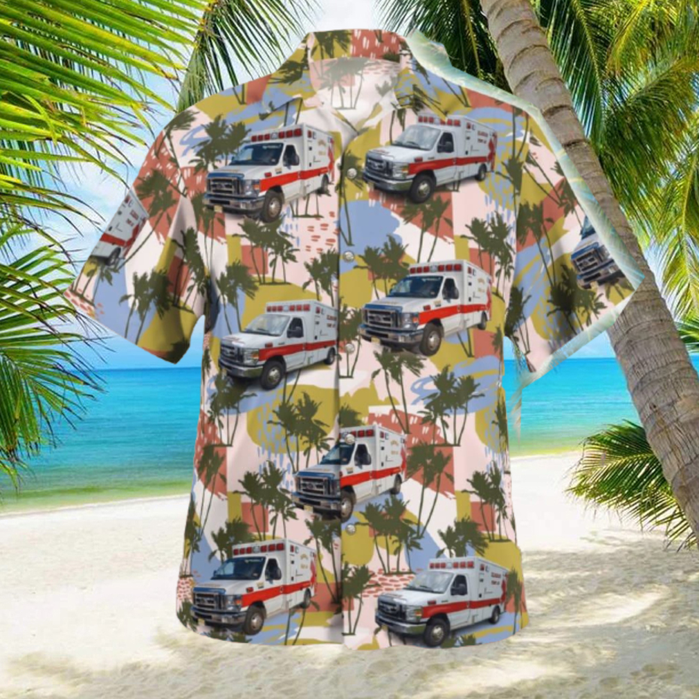 Elberon First Aid Squad Elberon New Jersey Hawaiian Shirt