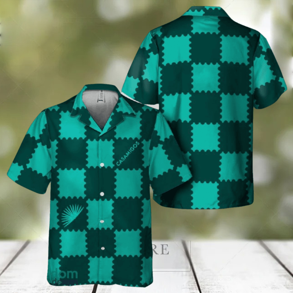 Gorgeous Gingham Casamigos Hawaiian Shirt