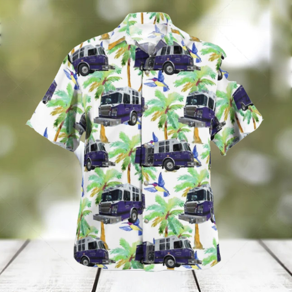 Hannibal New York Hannibal Fire Company Hawaiian Shirt Luxury For Summer