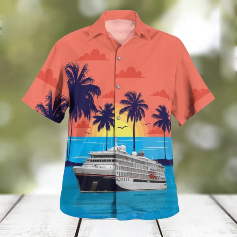 Hapag Lloyd AG Hapag Lloyd Kreuzfahrten Hanseatic Inspiration Hawaiian Shirt