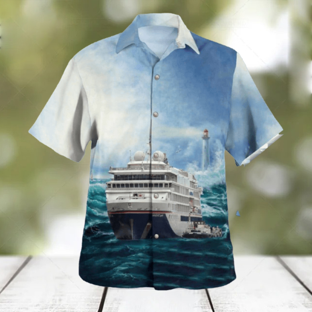 Hapag Lloyd AG Hapag Lloyd Kreuzfahrten Hanseatic Spirit Hawaiian Shirt