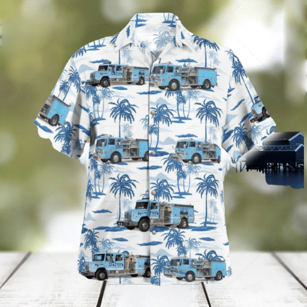 Harris Gardens Fire Company Union Beach New Jersey Hawaiian Shirt