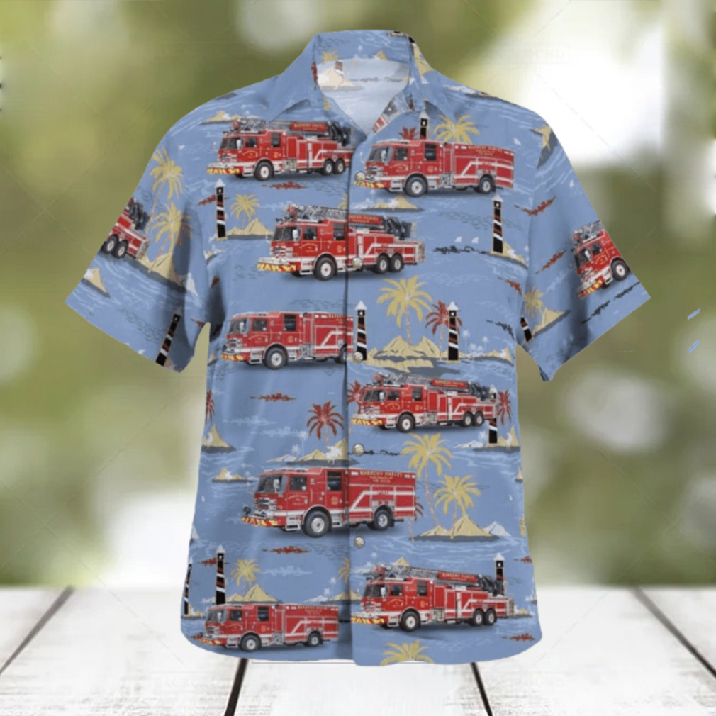 Harvey Louisiana Marrero Harvey Volunteer Fire Company #1 Hawaiian Shirt