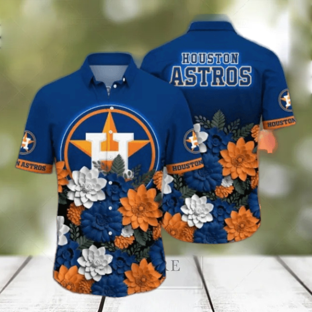 Houston Astros MLB Flower Hawaii Shirt And Tshirt For Fans