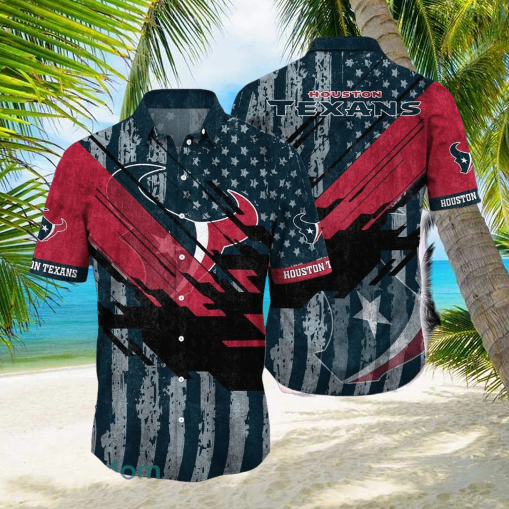 Houston Texans NFL Football Hawaiian Shirt For Best Fan Gift Team Beach Holiday