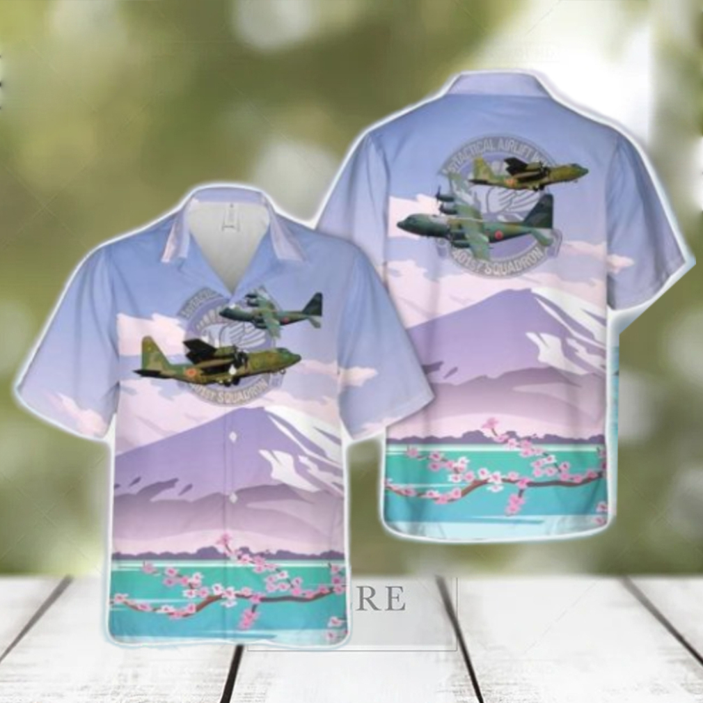 JASDF C 130H 401st squadron Hawaiian Shirt