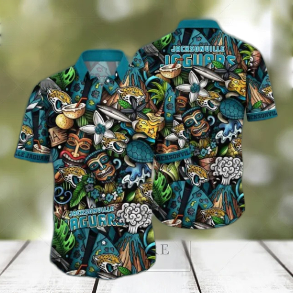 Jacksonville Jaguars NFL Flower Hawaii Shirt And Tshirt For Fans