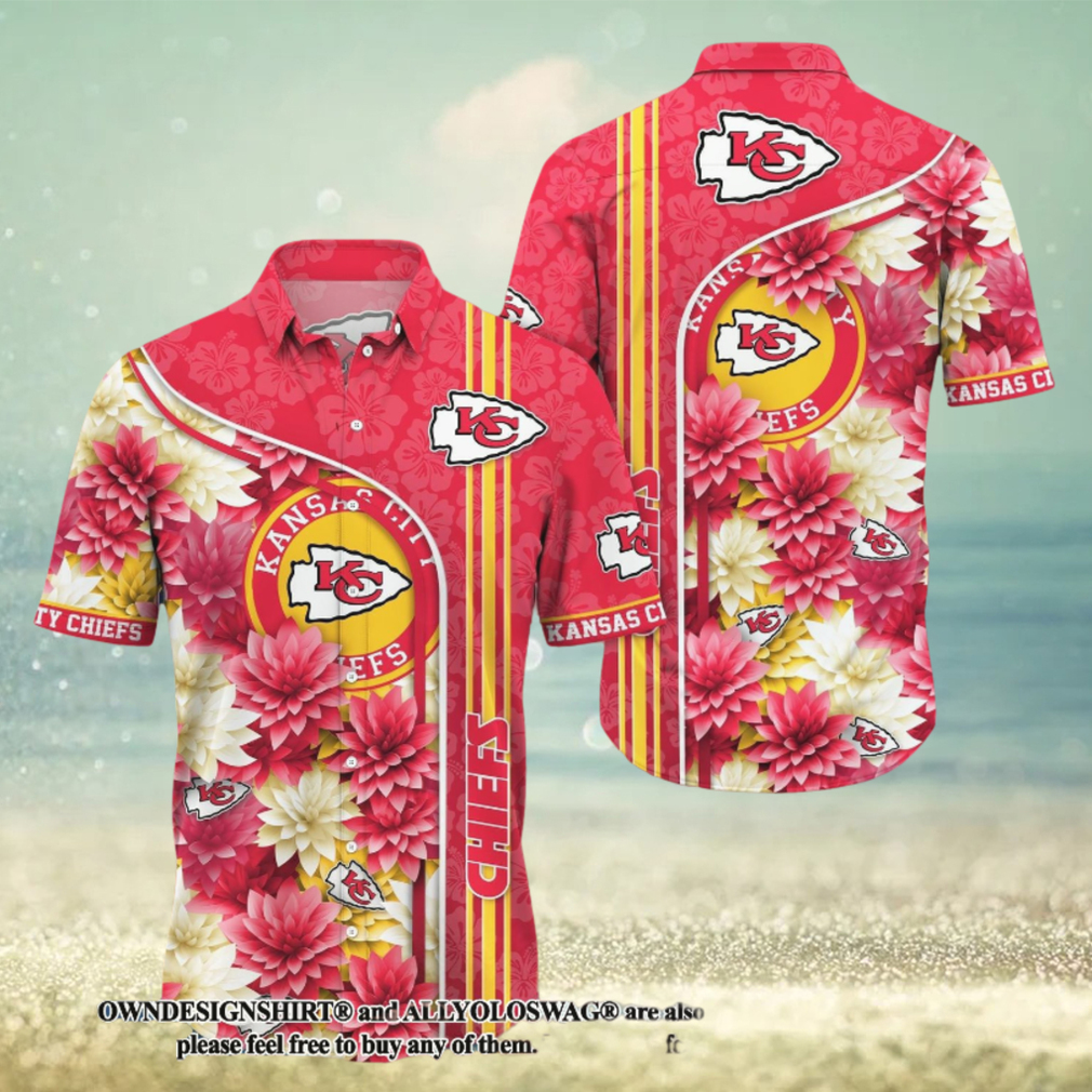 Kansas City Chiefs All Over Printed 3D Hawaiian Shirt