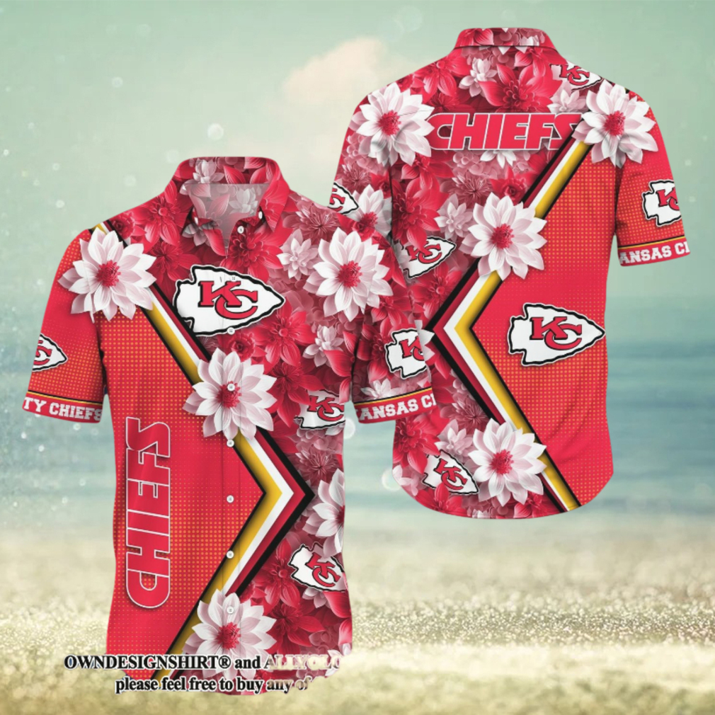 Kansas City Chiefs Classic All Over Print Hawaiian Shirt