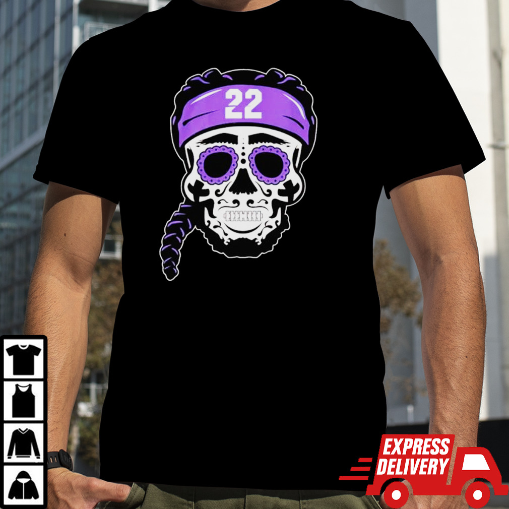 Derrick Henry Baltimore Ravens Sugar Skull shirt