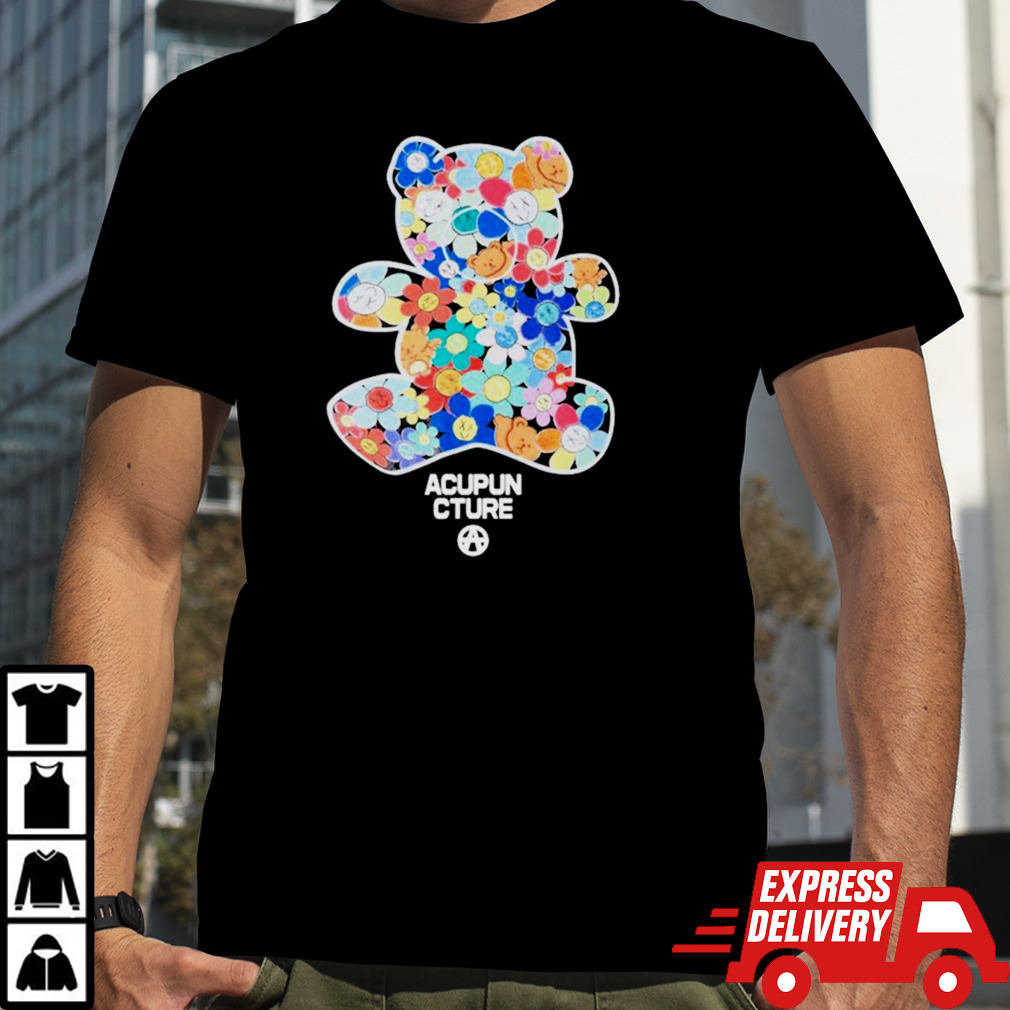 Djkarri Rainbow Bear Acupuncture Bear shirt