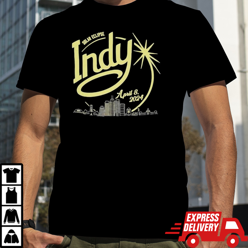 Indy Visit Indy Eclipse Commemorative April 8 2024 Shirt