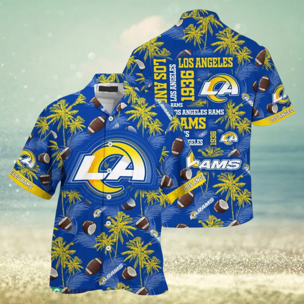 Los Angeles Rams NFL Beach Hawaiian Shirt For Fans Gift New Shirt Holiday