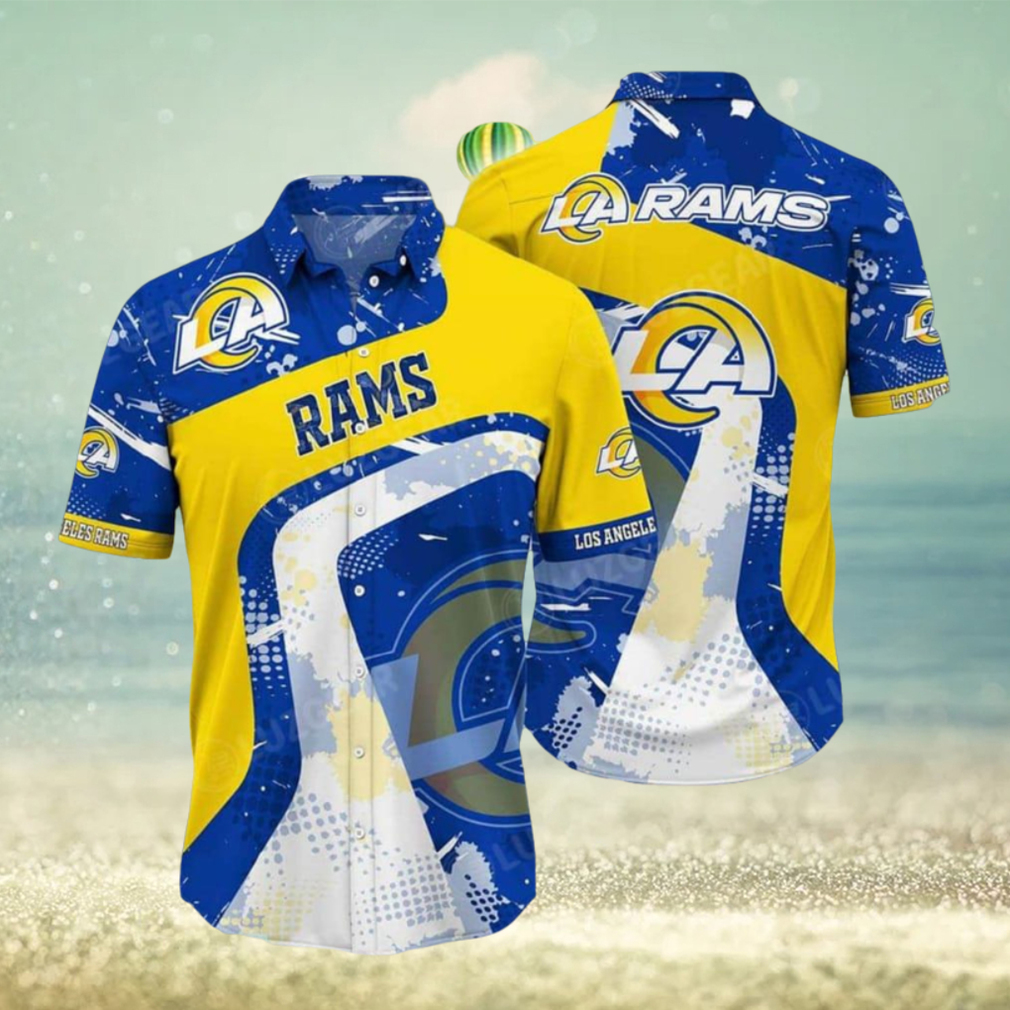 Los Angeles Rams NFL Summer Seashell New Beach Hawaiian Shirt For Summer